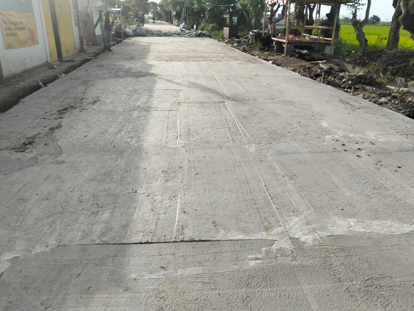 Tahap Finishing Jalan