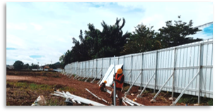 Pagar Holding Area B2 Section 1