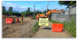 Infrastruktur Jalan Tembus dan Cluster Eksisting