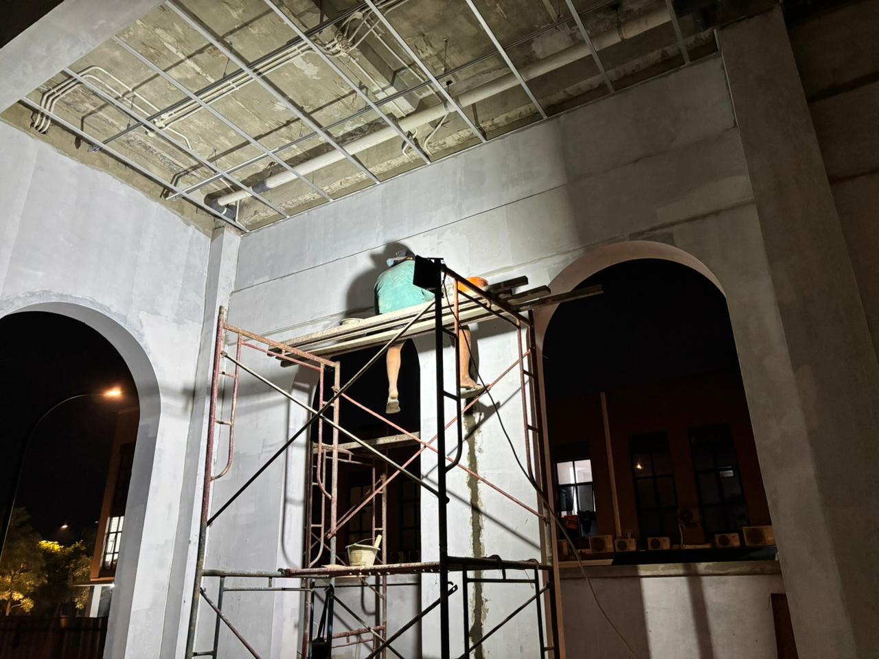 Tahap Struktur Dinding